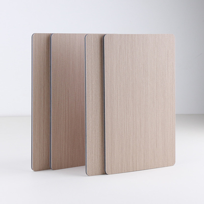 Panel carbonizado Impermeable Grano de madera Carbón de bambú Chapa Madera de bambú
