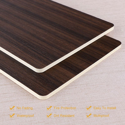 Revestimiento de madera de madera resistente modificado para requisitos particulares de la pared de la fibra del bambú del grano de humedad