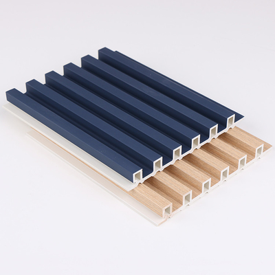 Tableros compuestos plásticos de madera acanalados del Decking del PVC 8m m