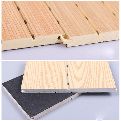 OEM fonoabsorbente compuesto plástico de madera de los paneles de la prenda impermeable WPC