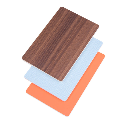 El panel de pared de lujo moderno de la chapa de madera de decoración interior 5m m 8m m